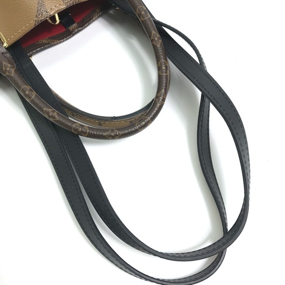 Louis Vuitton Monogram On The Go MM Tote Bag Brown - Picture 3 of 8